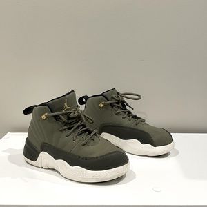 Nike Air Jordan 12 Retro Chris Paul Class Of 2003 Olive Green SZ 11.5C
